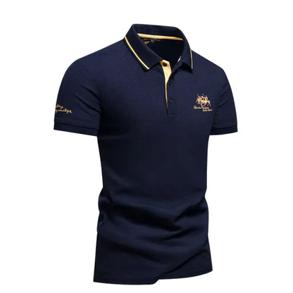 Herren T-Shirt Klassischer Schnitt Atmungsaktive Baumwolle Komfortabel und Stilvoll 2