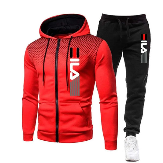 Herren Trainingsanzug Atmungsaktiv Schnell Trocknend Sportlich Elegant 0