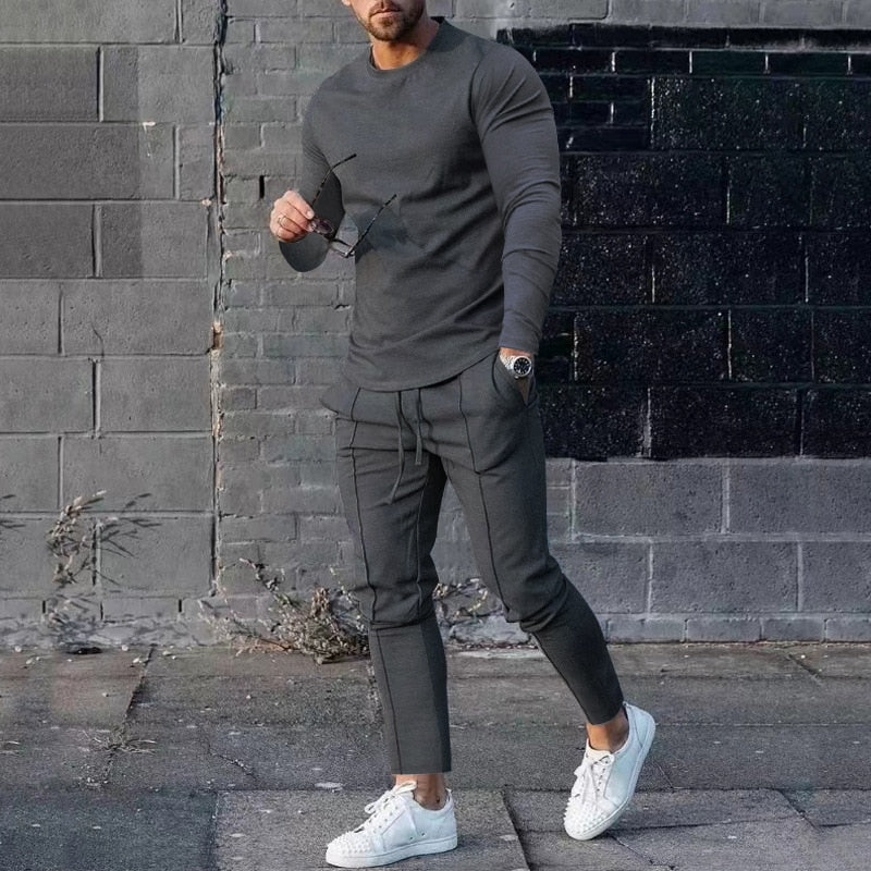 Herren Trainingsanzug Marley Bequem Sportlich Atmungsaktiv für Jogging und Freizeit 1