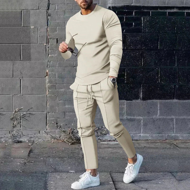 Herren Trainingsanzug Marley Bequem Sportlich Atmungsaktiv für Jogging und Freizeit 3