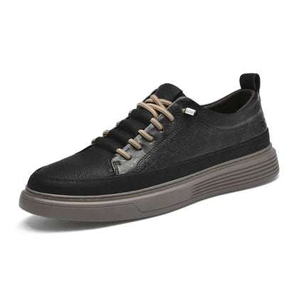 Herren Turnschuhe Bequem Leder Modernes Design 2