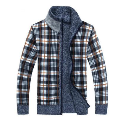 Herren Winddichter Pullover mit Innenfutter Strapazierfähig 4