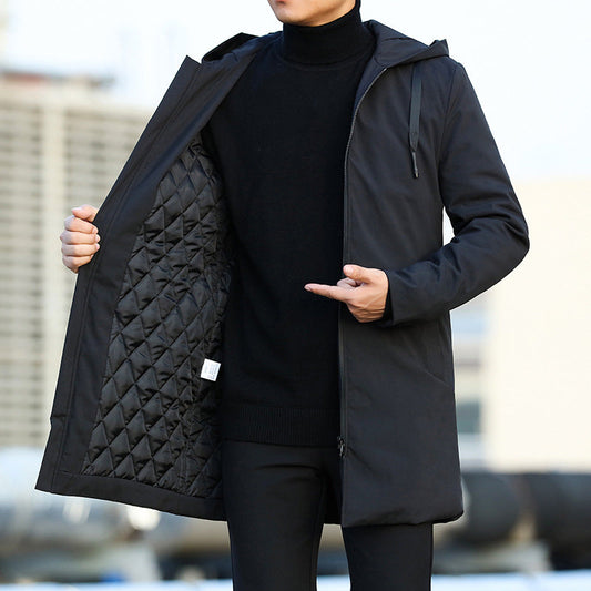 Herren Wintermantel Wasserdicht Warm Praktisches Design 0