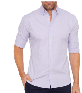 Herren Zip Fit Hemd Modern Slim Fit Hochwertige Materialien 2