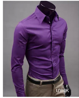 Herrenhemd Klassisch Langarm Eleganter Schnitt Weicher Stoff 4