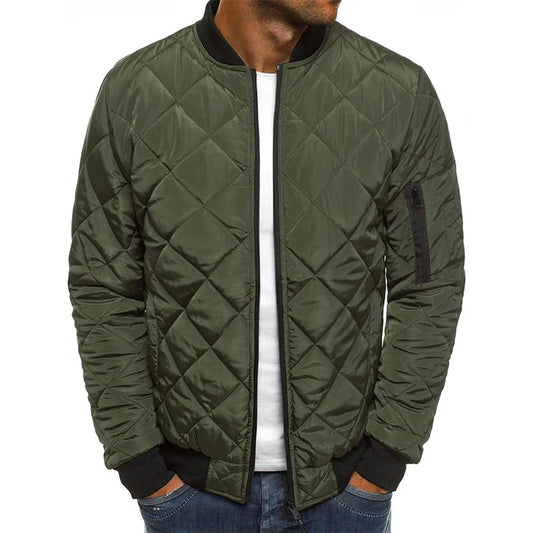 Herrenjacke Baumwolle Atmungsaktiv Klassisches Design für Freizeit und Business 0