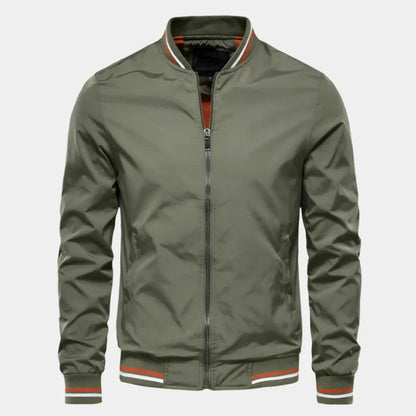 Herrenjacke Bomberjacke Stilvoll Bequem Vielseitig Weiches Material 1