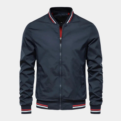 Herrenjacke Bomberjacke Stilvoll Bequem Vielseitig Weiches Material 3