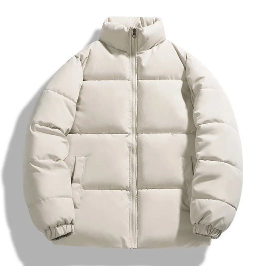 Herrenjacke Puffer Warm Elegant Stehkragen Isolierung 0