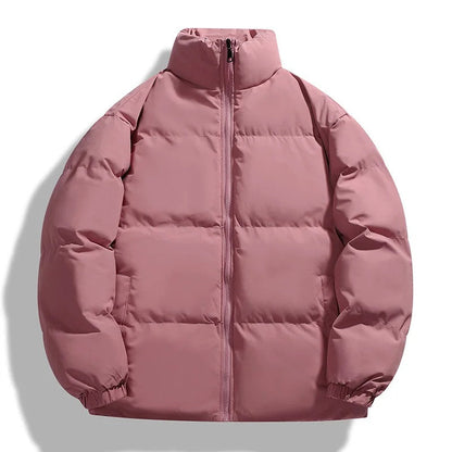 Herrenjacke Puffer Warm Elegant Stehkragen Isolierung 5