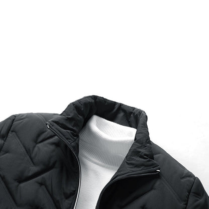 Herrenjacke Warm Elegant Klassisch Hochwertige Materialien 5