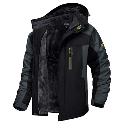 Herrenjacke Winddicht Strapazierfähig Komfortabel Outdoor-Jacke 4