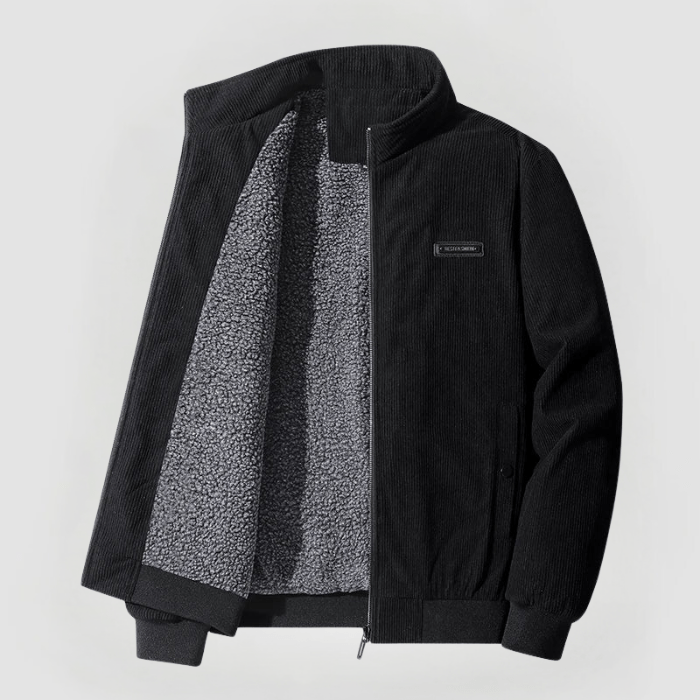 Herrenjacke Winter Cord Warm Stilvoll Hochwertig 2