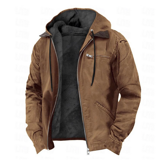 Herrenjacke Winter Klassisch Elegant Hochwertige Isolierung 0