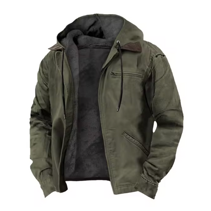 Herrenjacke Winter Klassisch Elegant Hochwertige Isolierung 4
