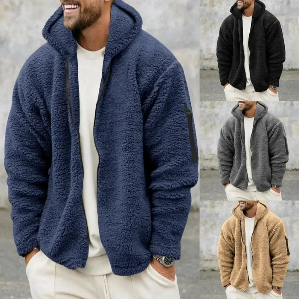 Herrenjacke Winter Stylisch Warm Wetterfest Hochwertige Materialien 5