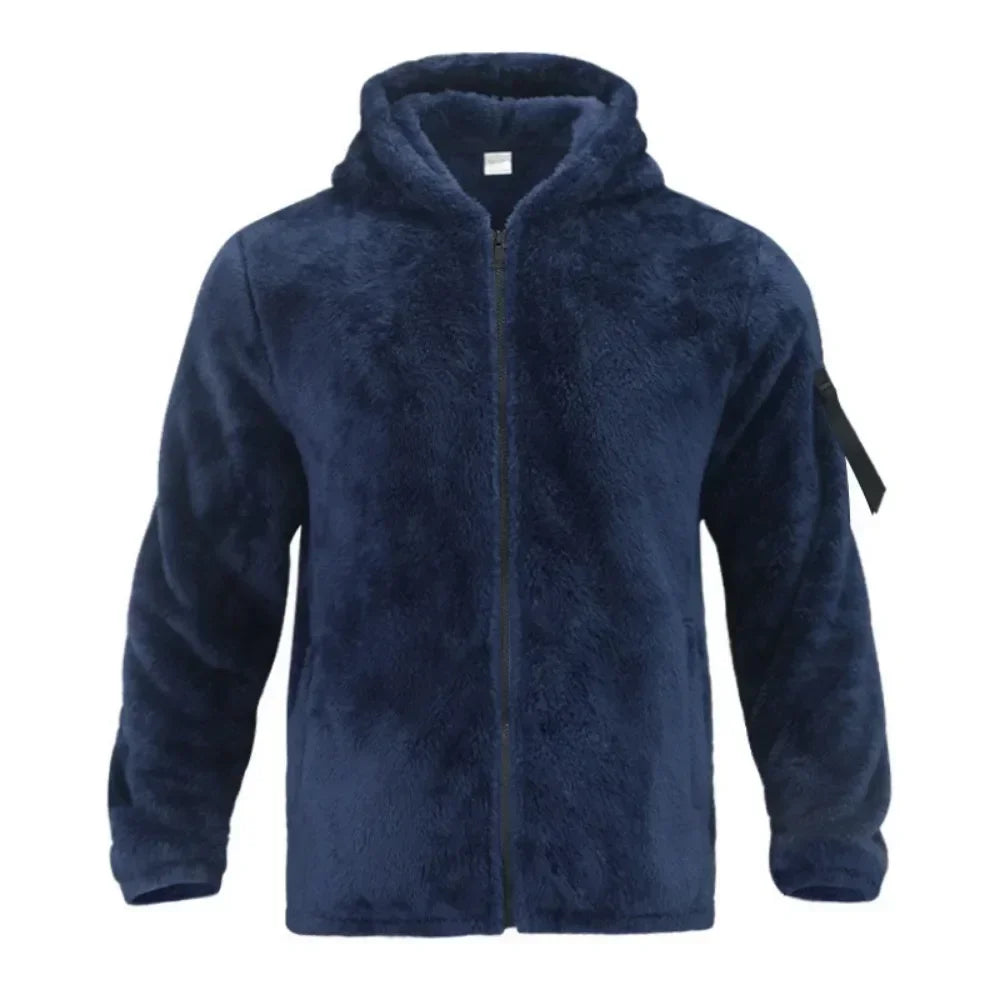 Herrenjacke Winter Wetterfest Warm Modernes Design Kapuze 4