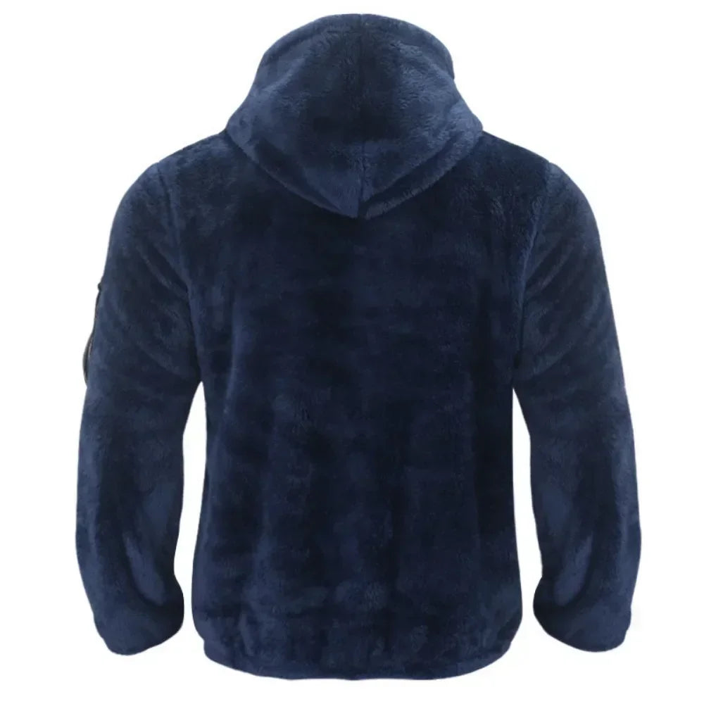 Herrenjacke Winter Wetterfest Warm Modernes Design Kapuze 8