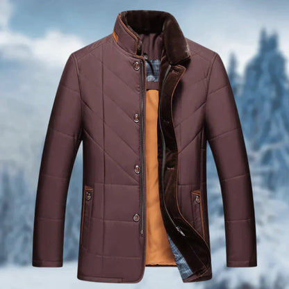 Herrenjacke Winterjacke Modern Wärme Vielseitig Komfortabel 3