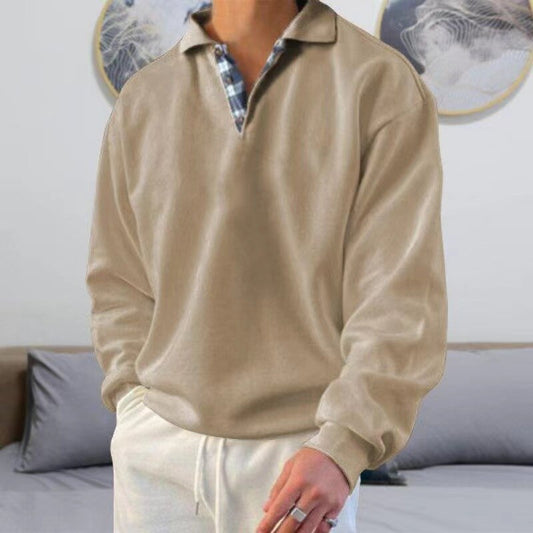 Herrenpullover Atmungsaktiv Bequem Sommerleichter Stoff 0