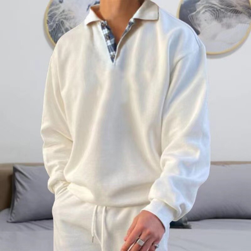 Herrenpullover Atmungsaktiv Bequem Sommerleichter Stoff 1