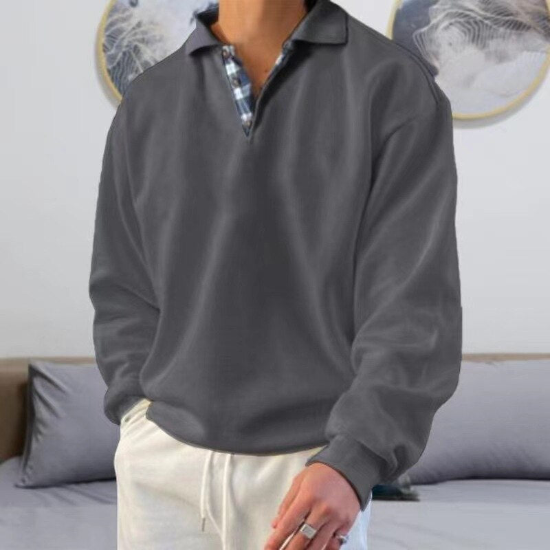 Herrenpullover Atmungsaktiv Bequem Sommerleichter Stoff 7