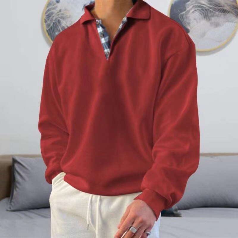 Herrenpullover Atmungsaktiv Bequem Sommerleichter Stoff 8