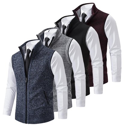 Herrenpullover Fleece Klassisches Design Warm Atmungsaktiv 3