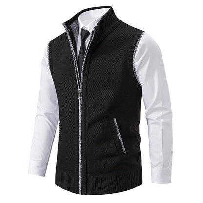 Herrenpullover Fleece Klassisches Design Warm Atmungsaktiv 4