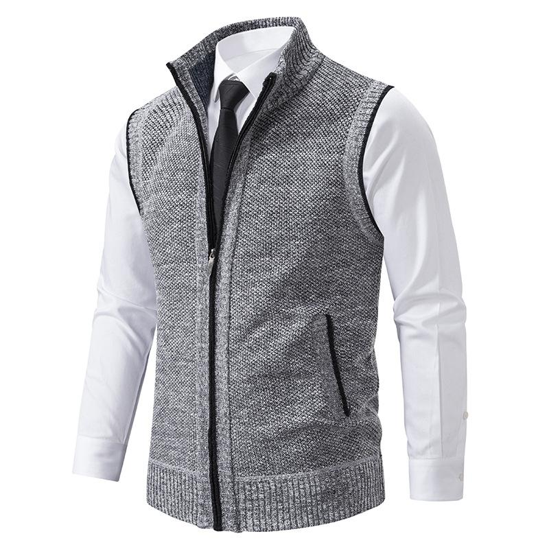 Herrenpullover Fleece Klassisches Design Warm Atmungsaktiv 6