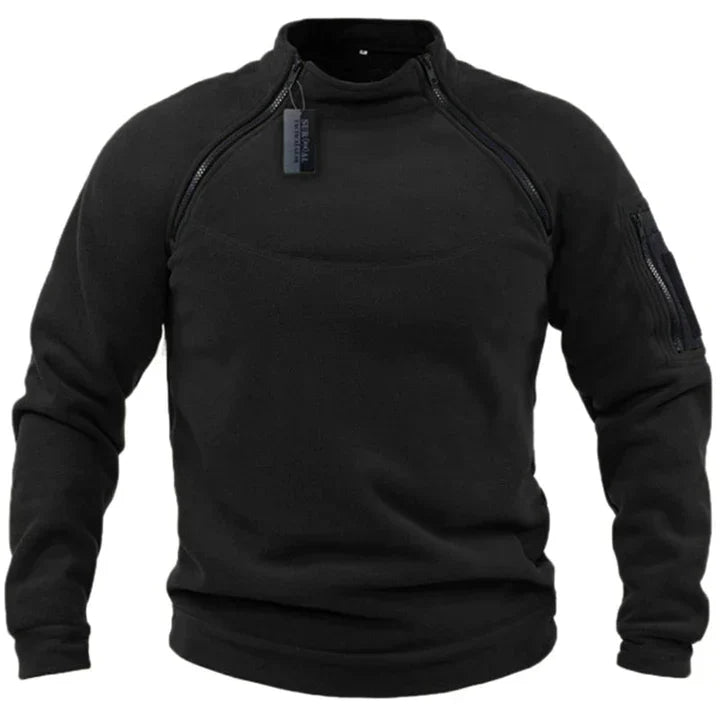 Herrenpullover Fleece Warm Atmungsaktiv für Wintersport und Freizeit 1