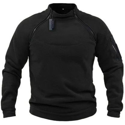 Herrenpullover Fleece Warm Atmungsaktiv für Wintersport und Freizeit 1
