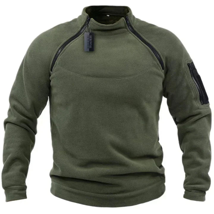 Herrenpullover Fleece Warm Atmungsaktiv für Wintersport und Freizeit 2