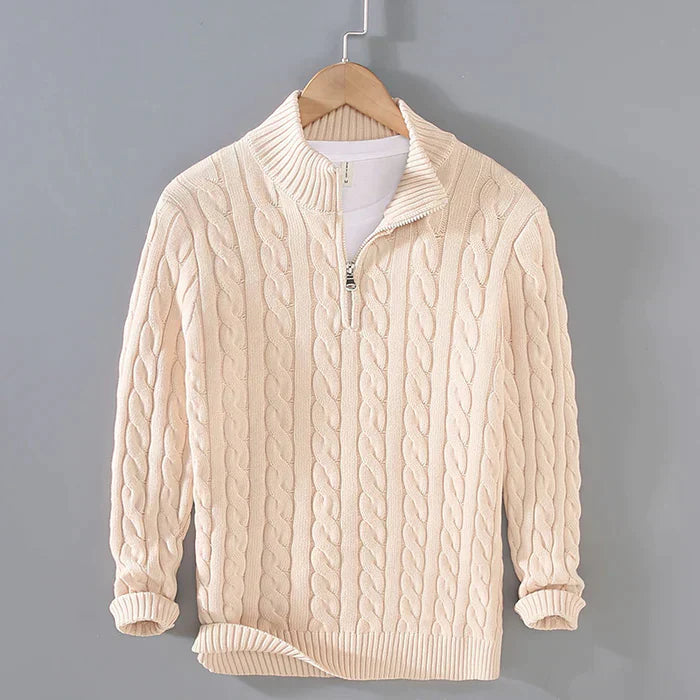 Herrenpullover Klassisch Warm Aus Reiner Wolle Ideal Für Büro Und Freizeit 7