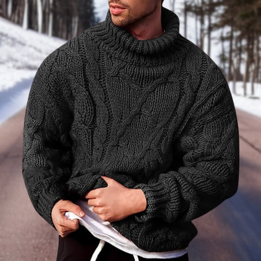 Herrenpullover Modernes Design Warm Strickmaterial 0