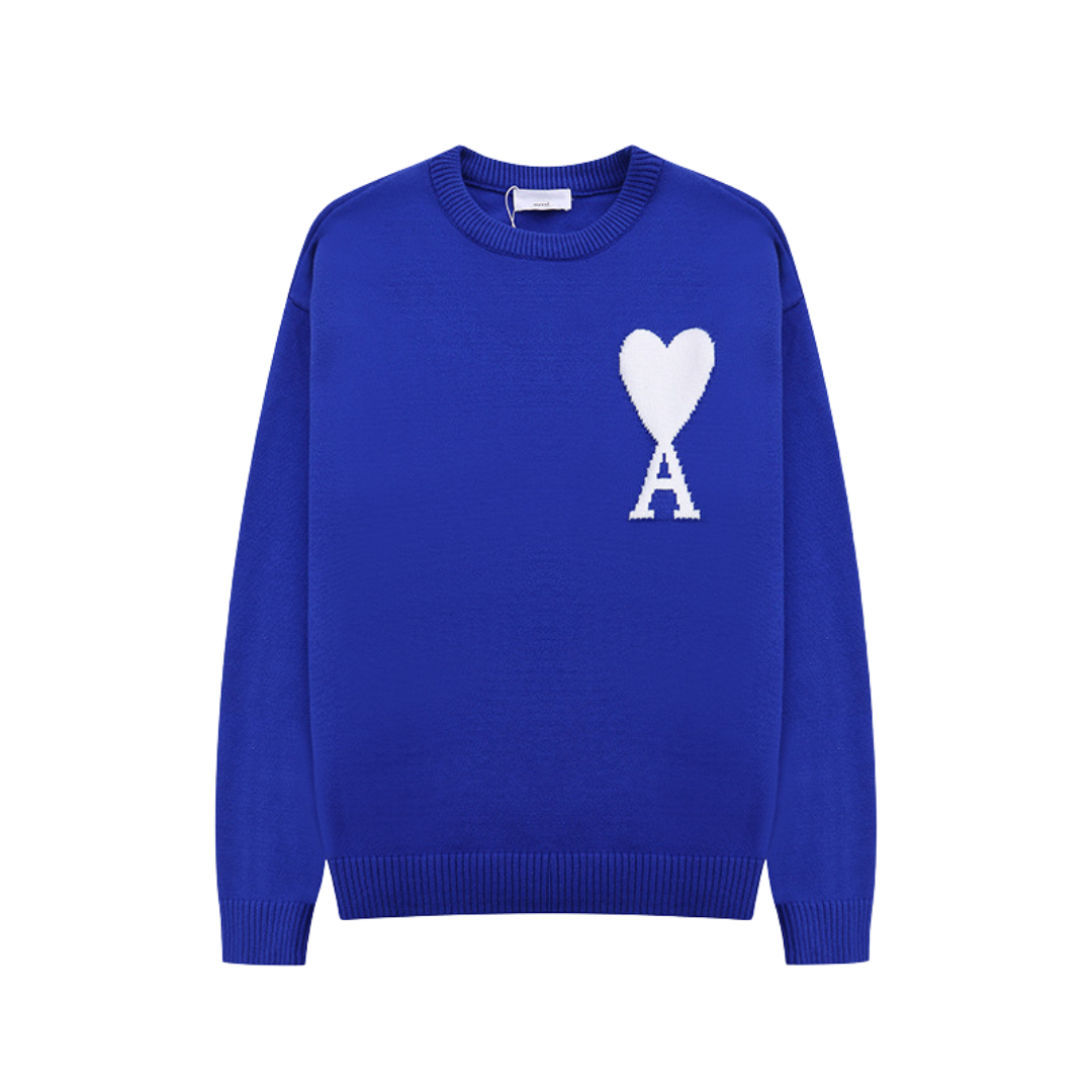 Herrenpullover Modisch Mit Herzmotiv Weiche Textur 10