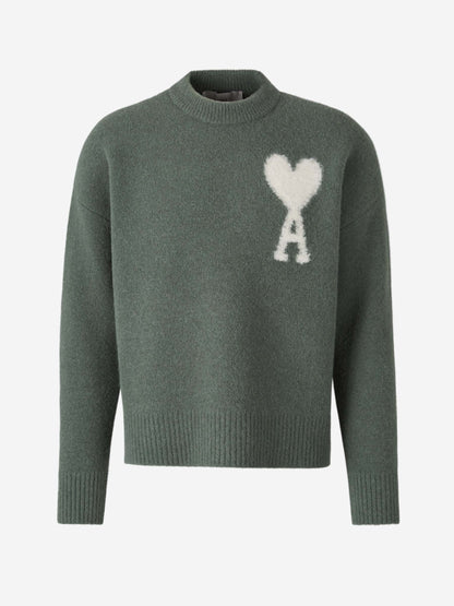 Herrenpullover Modisch Mit Herzmotiv Weiche Textur 2