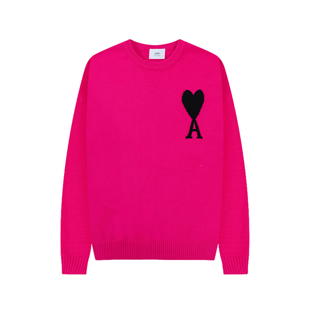 Herrenpullover Modisch Mit Herzmotiv Weiche Textur 7
