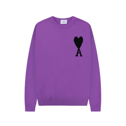 Herrenpullover Modisch Mit Herzmotiv Weiche Textur 8