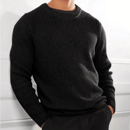 Herrenpullover Rundhalsausschnitt Elegantes Design Hochwertige Materialien 2