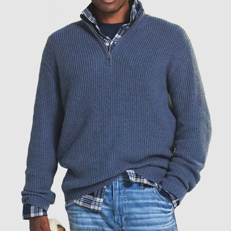 Herrenpullover Stilvoll Warm Merino Wolle Hochwertiges Material 2