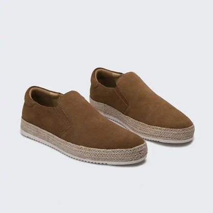 Variant image for Herren Slipper Grau Größe 42 Wildleder – Bequeme Schlupfschuhe für Stil und Komfort-31
