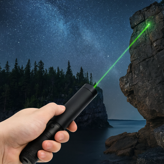 Hochleistungs Taschenlampe mit Wiederaufladbarem USB und Einstellbarem Fokus – Aluminium Gehäuse, bis zu 10.000 m Reichweite 0