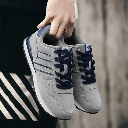 Herren Sneaker Blau Größe 42 Atmungsaktiv Komfortabel Casual Schuhe-4