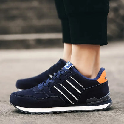 Herren Sneaker Blau Größe 42 Atmungsaktiv Komfortabel Casual Schuhe-6