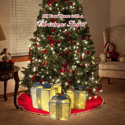 HolidayPresents | LED-Geschenkbox-Dekorationen 3