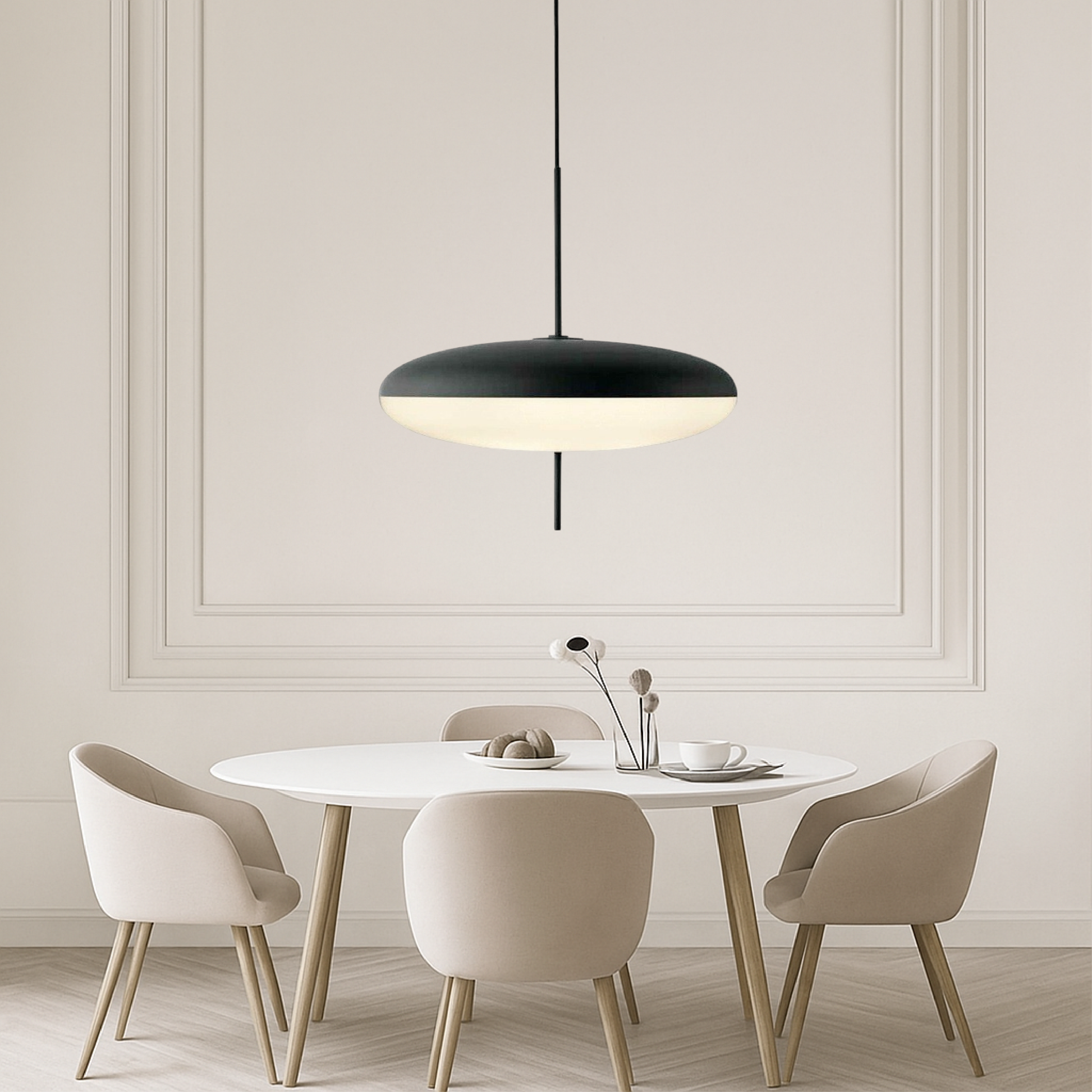 Hovra | Stilvolle, dänisch inspirierte Bauhaus-Pendelleuchte 1