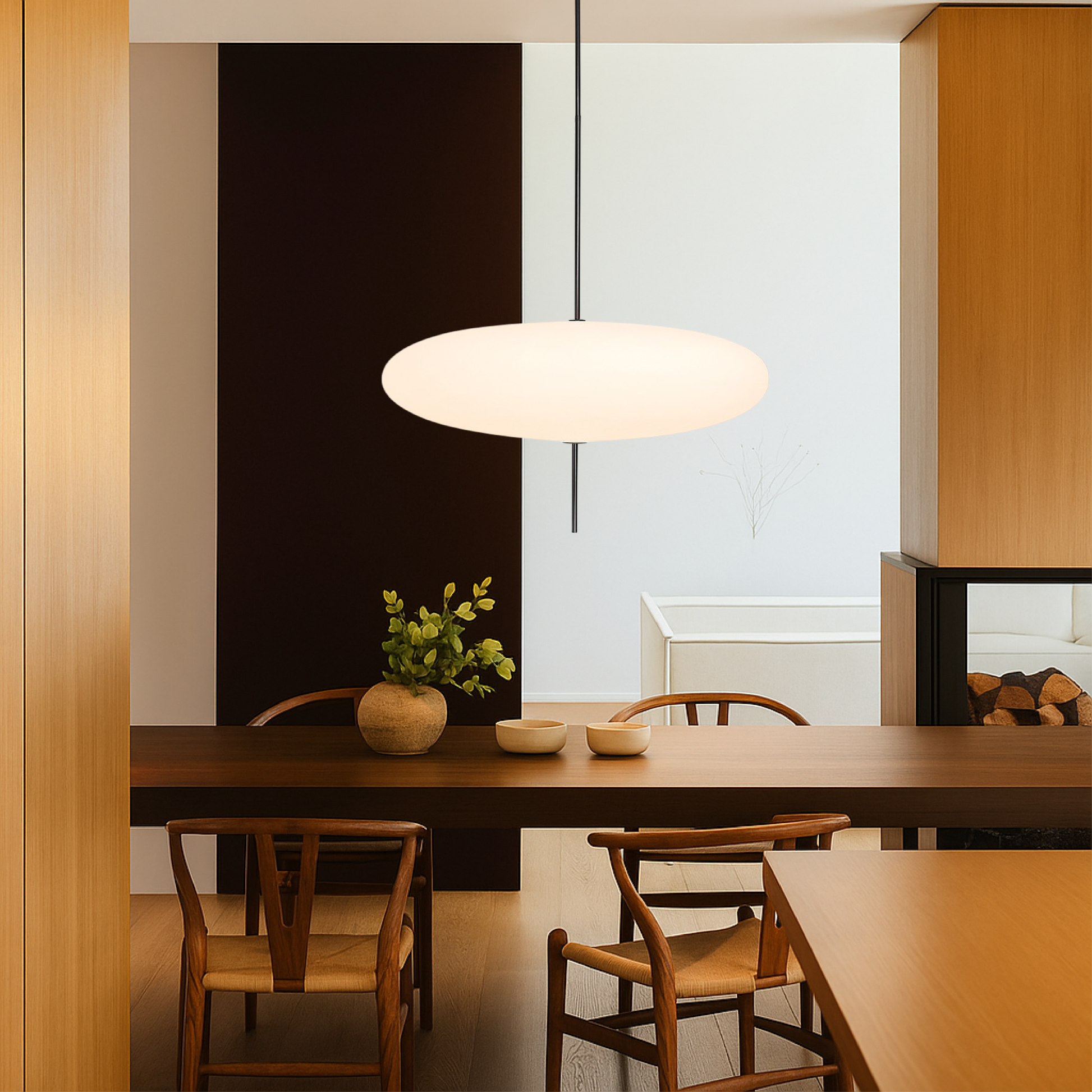 Hovra | Stilvolle, dänisch inspirierte Bauhaus-Pendelleuchte 3