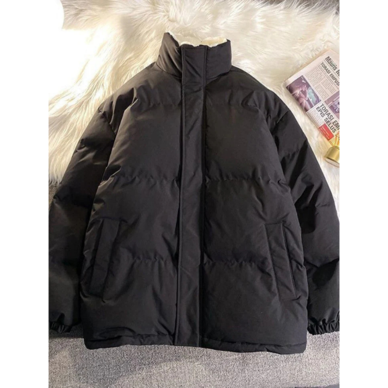 Hunter | Warme Pufferjacke mit Stehkragen für den Winter 2