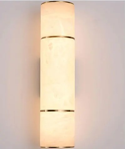 SteinSchimmer – Sophisticated Wall Lamp made of Natural Stone
